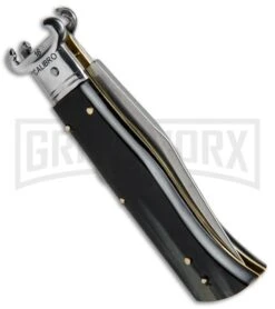 AGA Campolin Brazilian Horn Shot Shell Puller Calibro Humpback Auto - Polish -Elite Knives Shop AGA Campolin Brazilian Horn Calibro Humpback BP 18159 jr side large