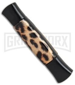 AKC 077 Concord Cheetah OTF Automatic Knife- Flat Grind Black Plain 7 AKC 077 Concord Cheetah OTF Automatic Knife- Flat Grind Black Plain -Elite Knives Shop AKC 077 concord cheetah black BP 19135 er side large