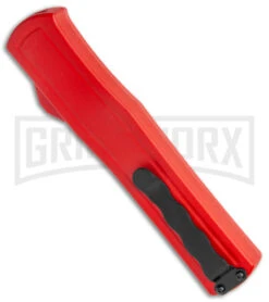 AKC F-20 Red D/A OTF Automatic Knife - Satin Plain 8 AKC F-20 Red D/A OTF Automatic Knife - Satin Plain -Elite Knives Shop AKC F 20 DA Dagger OTF Auto Red Satin BHQ 140483 jr side large