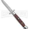 AKC Swinguard 9" Snakewood (Damascus Bayonet Blade) -Elite Knives Shop AKC Swinguard 9in Snakewood Damascus Bayo GX 4274 jr large
