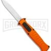 AKC X-treme EVO Orange OTF Automatic Knife - Satin Plain -Elite Knives Shop AKC X treme EVO OTF Auto Orange Satin BHQ 114657 jr large