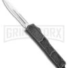 Atomic Slim Dagger Black OTF Automatic Knife - Satin Serr -Elite Knives Shop Atomic Dagger Black OTF Automatic Knife Satin Serr GX 35616 LS large