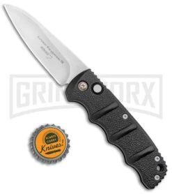 Boker Kalashnikov Automatic Knife - Sheepsfoot Stonewash Plain -Elite Knives Shop Boker Kalashnikov Modified Sheepsfoot Auto Black SW 01KALS52NSOI BHQ 95956 jr bottlecap large