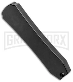 Coffin Blaster Tactical Black DA/OTF Automatic Knife - Tanto Two-Tone -Elite Knives Shop Coffin Blaster Tactical Black DA Auto Tanto TT GX 33655 jr side large