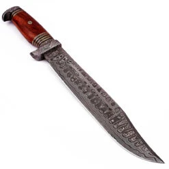 Hunt For Life Bayou Dweller Damascus Steel Bowie Hunting Knife -Elite Knives Shop DHK2226 51563.1566414100