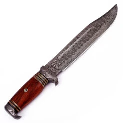 Hunt For Life Bayou Dweller Damascus Steel Bowie Hunting Knife -Elite Knives Shop DHK2226 06680.1566414100