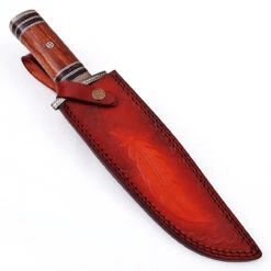 Hunt For Life Ruffian Outlaw Damascus Steel Hunting Knife -Elite Knives Shop DHK2227 39336.1566422113
