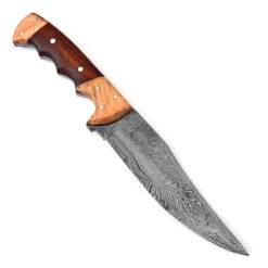 Years Of Growth Hunting Knife | Damascus Steel, Walnut & Beechwood Grips By Hunt For Life -Elite Knives Shop DHK2697 09440.1645541495