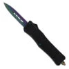 Femme Fatale Miniature Damascus Steel Automatic Out The Front Knife -Elite Knives Shop DS68 75712.1608318411