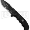 M-Tech Warden Black Spring Assisted Knife - Black Serr -Elite Knives Shop M Tech Warden BLK M A1053BK BP 18466 jr large