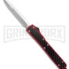 MIK OTF Automatic Knife Red Sim Carbon Fiber Inlay Dagger - Stonewash Plain 2 MIK OTF Automatic Knife Red Sim Carbon Fiber Inlay Dagger - Stonewash Plain -Elite Knives Shop MIK OTF Automatic Knife Red Sim Carbon Fiber Inlay Dagger Stonewash Plain GX41472 td large
