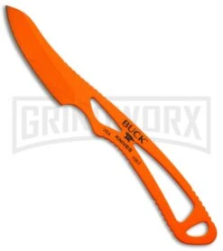 Buck Knives PakLite FieldMaster Knife Set With Mossy Oak Sheath - Orange -Elite Knives Shop buck paklite field master orange mossy oak 0141orsvp1 BHQ 35338 er 2 large