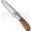 CRKT Carson Burl Wood Spring Assist Knife - Satin Plain 1 CRKT Carson Burl Wood Spring Assist Knife - Satin Plain -Elite Knives Shop crkt carson m4 02w BHQ 7647 jr large