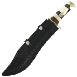 Crocodile Hunter Stag Horn Big Bowie Knife -Elite Knives Shop crocodile hunter stag horn big bowie knife 2 91576.1564501193