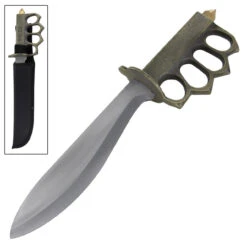 U.S. 1918 Brass Knuckle Bolo Trench Knife -Elite Knives Shop dg1813 88070.1564504256
