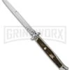 A.G.A. Campolin 18" Stag Horn Automatic Stiletto Knife (Bayonet) 1 A.G.A. Campolin 18" Stag Horn Automatic Stiletto Knife (Bayonet) -Elite Knives Shop frank b stillettos 18 stag bayo satin bolsters large