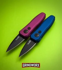 Kershaw Launch 4 Purple Automatic Knife CA Legal - Black Plain -Elite Knives Shop kershaw launch 4 purple 7500purblk BHQ 37821 blue 7500blublk BHQ 37820 dl large