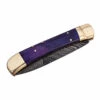 Automatic Damascus Purple Phantom Lever Lock Knife -Elite Knives Shop lv1bv 85135.1564504537